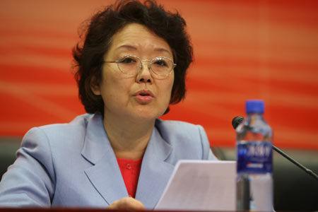 Yu Li, former director of the Synchronized Swimming Department under the General Administration of Sport of China, was taken away by the central anti-corruption organization for investigation of bribery cases on Oct. 30, state-run media reported on Nov. 4, 2014. (Screenshot/Sina.com.cn)
