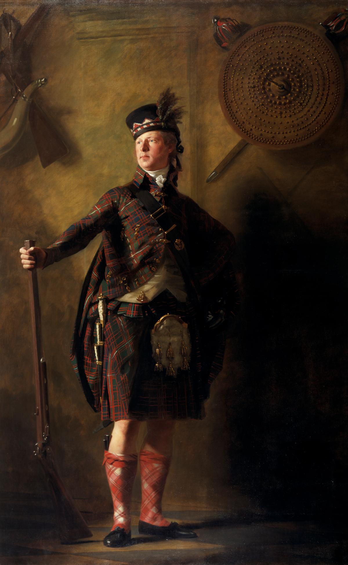"Colonel Alastair Ranaldson Macdonell, 15th Chief of Glengarry," 1812, by Sir Henry Raeburn. (Courtesy of the Frick Collection)