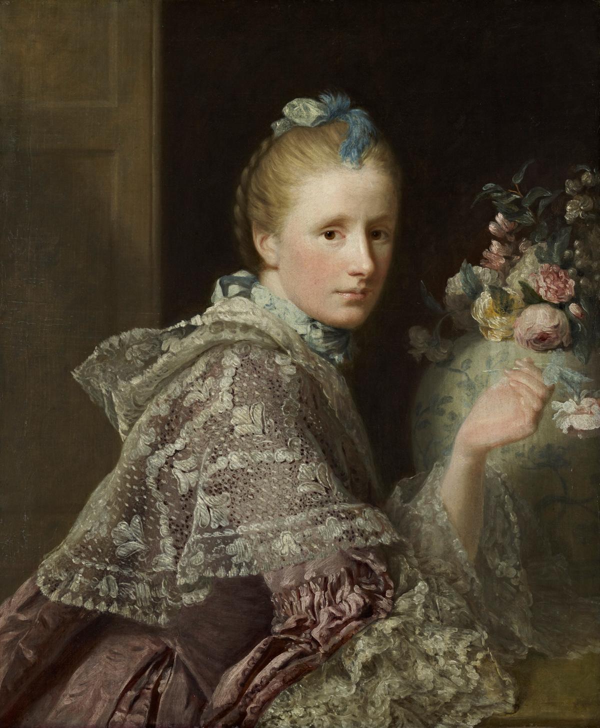 "Margaret Lindsay of Evelick, Mrs. Allan Ramsay," circa 1758–59, by Allan Ramsay. (Courtesy of the Frick Collection)