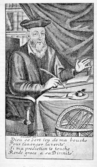 A portrait of Nostradamus, ca. 1690. (<a href="http://commons.wikimedia.org/wiki/Michel_de_Nostredame#mediaviewer/File:Nostradamus_portrait_ca1690.jpg" target="_blank">Wikimedia Commons</a>)