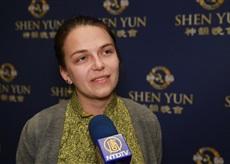 Sharee Allen enjoyed watching Shen Yun Performing Arts at The Fred Kavli Theatre in Thousand Oaks Feb. 3. (Courtesy of NTD Television)