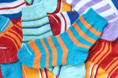 Socks and other consumer goods subject to odors and germs are made with silver nanomaterial. (Shutterstock.com)