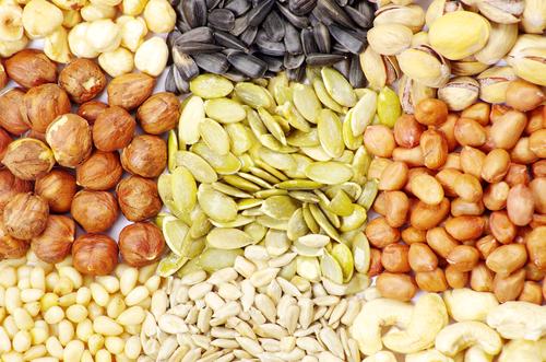 Nuts and seeds are a good source of magnesium. (Shutterstock.com)