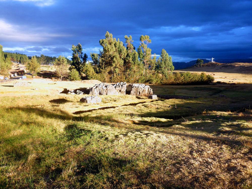 Sadksayhuman, an Inca site in Cusco, Peru. (Maricel Presilla)