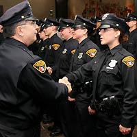 Cleveland Police recruits. (Courtesy of Cleveland Police Department)