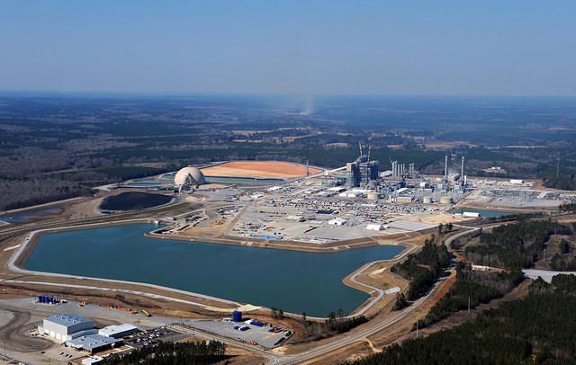 An aerial view of the Kemper County Energy Facility in Mississippi in February 2015. (Courtesy of Mississippi Power)