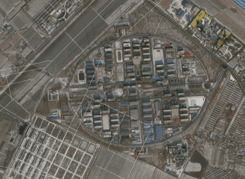 A Google Earth view of Shenyang Prison City on June 29, 2015. (Screen shot/Google Earth)