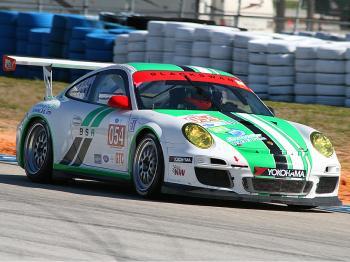 2010 GTC champions Black Swan Porsche won the GTC class at their Sebring debut. (James Fish/The Epoch Times)