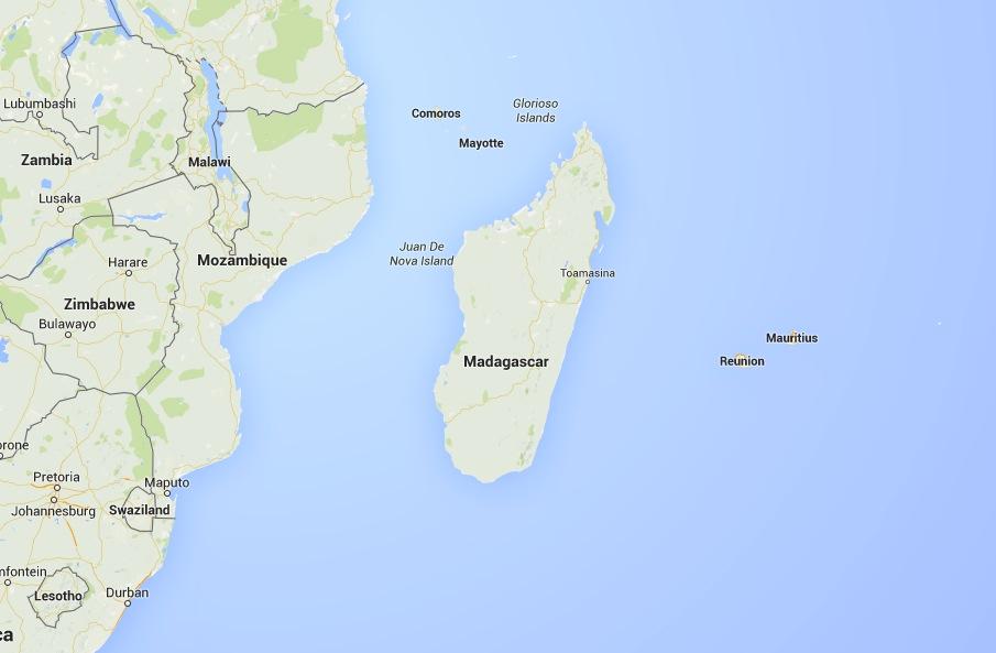 Island of Réunion. (Google Maps)