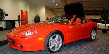 <a href="https://www.theepochtimes.com/assets/uploads/2015/07/FerrariSuperamerica_medium.jpg"><img src="https://www.theepochtimes.com/assets/uploads/2015/07/FerrariSuperamerica_medium.jpg" alt="SUPERAMERICA: An apt name perhaps for this latest iteration of a Ferrari classic featuring a roof panel that rotates 180 degrees to fit on the car's boot. You can have it for a cool $500k. (Paul Wilson-Young/The Epoch Times)" title="SUPERAMERICA: An apt name perhaps for this latest iteration of a Ferrari classic featuring a roof panel that rotates 180 degrees to fit on the car's boot. You can have it for a cool $500k. (Paul Wilson-Young/The Epoch Times)" width="320" class="size-medium wp-image-117799"/></a>