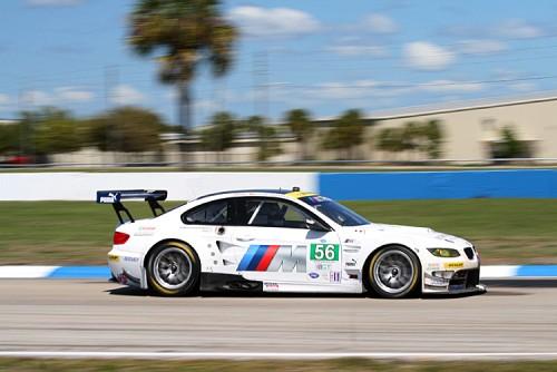 Joey Hand, Dirk Mueller, and John Summerton drove the #56 BMW M3 to its second consecutive Sebring win. (James Fish/The Epoch Times)