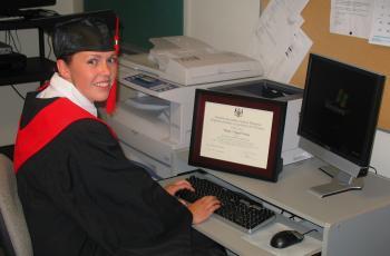 <a href="https://www.theepochtimes.com/assets/uploads/2015/07/KiHSBlytheWesleyGrad_medium.jpg"><img src="https://www.theepochtimes.com/assets/uploads/2015/07/KiHSBlytheWesleyGrad_medium.jpg" alt="Blythe (Angel) Wesley, a 2008 graduate of Keewaytinook Internet High School, posing with her high school diploma. (Courtesy of Keewaytinook Internet High School)" title="Blythe (Angel) Wesley, a 2008 graduate of Keewaytinook Internet High School, posing with her high school diploma. (Courtesy of Keewaytinook Internet High School)" width="320" class="size-medium wp-image-79596"/></a>