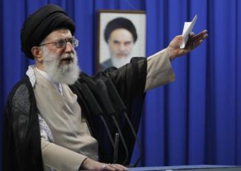 <a href="https://www.theepochtimes.com/assets/uploads/2015/07/kh88577336_medium.jpg"><img src="https://www.theepochtimes.com/assets/uploads/2015/07/kh88577336_medium.jpg" alt="Iran's Supreme Leader Ayatollah Ali Khamenei delivers the weekly Friday prayer sermonn at Tehran University.(Behrouz Mehri/AFP/Getty Images)" title="Iran's Supreme Leader Ayatollah Ali Khamenei delivers the weekly Friday prayer sermonn at Tehran University.(Behrouz Mehri/AFP/Getty Images)" width="320" class="size-medium wp-image-87663"/></a>