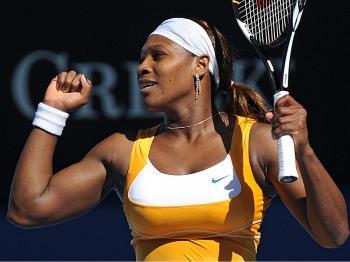 <a href="https://www.theepochtimes.com/assets/uploads/2015/07/seeflex96200593_medium.jpg"><img src="https://www.theepochtimes.com/assets/uploads/2015/07/seeflex96200593_medium.jpg" alt="Serena Williams celebrates winning match point against Victoria Azarenka in their women's singles quarter-final match at the Australian Open tennis tournament. (Greg Wood/AFP/Getty Images)" title="Serena Williams celebrates winning match point against Victoria Azarenka in their women's singles quarter-final match at the Australian Open tennis tournament. (Greg Wood/AFP/Getty Images)" width="320" class="size-medium wp-image-98801"/></a>