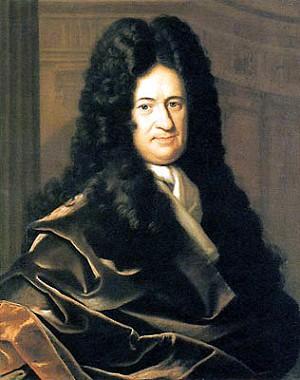 METAPHYSICAL MATHEMATICS: Painting by Bernhard Christoph Francke of Gottfried Wilhelm Leibniz. Leibniz, discoverer of integral and differential calculus, noted that a metaphysical reality underlies and generates the material universe. (Painting by Bernhard Christoph Francke, Braunschweig, Herzog-Anton-Ulrich-Museum)