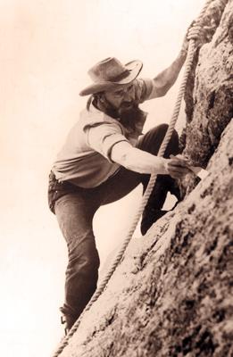 Korczak Ziolkowski endured incredible financial hardship and prejudice as he began carving the memorial. He had only $174 to his name, but had daunting determination. (Crazy Horse Memorial Foundation)