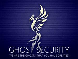 The logo of GhostSec, also called Ghost Security. The hacker organization was created to fight online propaganda and recruitment used by ISIS terrorists. (GhostSec)