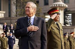 Defense Secretary Rumsfeld in China