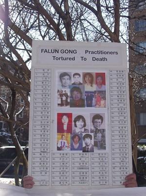 List of Falun Gong Practitioners Tortured to Death (The Epoch Times)