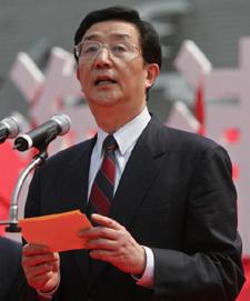 Chen Liangyu, secretary of the CCP Shanghai Municipal Committee (China Photos/Getty Images)