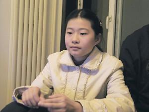 Gao Zhisheng's 13-year-old daughter Geng Ge (nicknamed Gege). (Hu Jia)