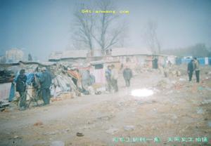 All shanties were demolished after photos were published on the 64Tianwang website. (64Tianwang)