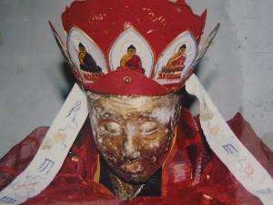 Closeup of Monk Liaozhen. (The Epoch Times)