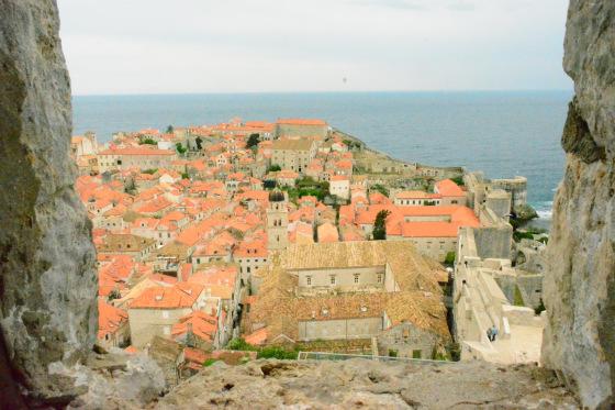 A view from Dubrovnik's ancient city wall. (Li Yen/Epoch Times)