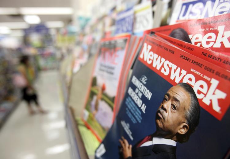 <a><img src="https://www.theepochtimes.com/assets/uploads/2015/09/103205962.jpg" alt="The August 2 issue of Newsweek magazine is shown on a newsstand on August 2, 2010 in Chicago, Illinois.  (John Gress/Getty Images)" title="The August 2 issue of Newsweek magazine is shown on a newsstand on August 2, 2010 in Chicago, Illinois.  (John Gress/Getty Images)" width="320" class="size-medium wp-image-1816616"/></a>