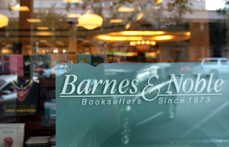 <a><img src="https://www.theepochtimes.com/assets/uploads/2015/09/103220823.jpg" alt="The window sign to a Barnes & Noble Booksellers store is seen on August 3, in Coral Gables , Florida.  (Joe Raedle/Getty Images)" title="The window sign to a Barnes & Noble Booksellers store is seen on August 3, in Coral Gables , Florida.  (Joe Raedle/Getty Images)" width="320" class="size-medium wp-image-1816628"/></a>