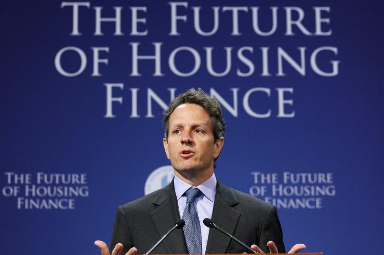 <a><img src="https://www.theepochtimes.com/assets/uploads/2015/09/103417925.jpg" alt="Treasury Secretary Tim Geithner speaks during a Conference on the Future of Housing Finance at the Treasury Department on August 17, 2010 in Washington, DC. (Mark Wilson/Getty Images)" title="Treasury Secretary Tim Geithner speaks during a Conference on the Future of Housing Finance at the Treasury Department on August 17, 2010 in Washington, DC. (Mark Wilson/Getty Images)" width="320" class="size-medium wp-image-1815958"/></a>