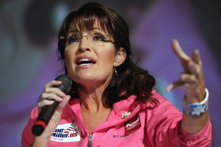 <a><img src="https://www.theepochtimes.com/assets/uploads/2015/09/106353874.jpg" alt="Sarah Palin speaks in support of senatorial candidate Joe Miller at a rally on October 28, 2010 in Anchorage, Alaska. (John Moore/Getty Images)" title="Sarah Palin speaks in support of senatorial candidate Joe Miller at a rally on October 28, 2010 in Anchorage, Alaska. (John Moore/Getty Images)" width="320" class="size-medium wp-image-1807848"/></a>