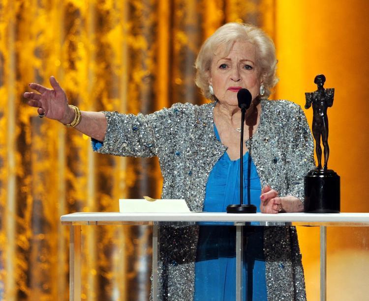 <a><img src="https://www.theepochtimes.com/assets/uploads/2015/09/108626255.jpg" alt="Betty White, winner of Outstanding Performance by a Female Actor in a Comedy Series award for 'Hot in Cleveland,' speaks onstage during the 17th Annual Screen Actors Guild Awards held at The Shrine Auditorium on January 30, 2011 in Los Angeles, California (Kevin Winter/Getty Images)" title="Betty White, winner of Outstanding Performance by a Female Actor in a Comedy Series award for 'Hot in Cleveland,' speaks onstage during the 17th Annual Screen Actors Guild Awards held at The Shrine Auditorium on January 30, 2011 in Los Angeles, California (Kevin Winter/Getty Images)" width="320" class="size-medium wp-image-1808995"/></a>
