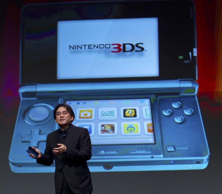 <a><img src="https://www.theepochtimes.com/assets/uploads/2015/09/109717282.jpg" alt="Nintendo of America, Satoru Iwata, president of Nintendo Co. Ltd., announces Super Mario in 3D for the Nintendo 3DS portable video game system on March 2, in San Francisco, California. Kim White/Nintendo of America via Getty Images (Kim White/Getty IMages )" title="Nintendo of America, Satoru Iwata, president of Nintendo Co. Ltd., announces Super Mario in 3D for the Nintendo 3DS portable video game system on March 2, in San Francisco, California. Kim White/Nintendo of America via Getty Images (Kim White/Getty IMages )" width="320" class="size-medium wp-image-1806310"/></a>