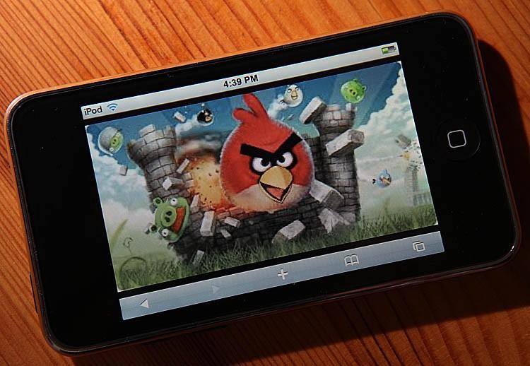 <a><img src="https://www.theepochtimes.com/assets/uploads/2015/09/110407409.jpg" alt="'ANGRY BIRDS': An image of the popular video game 'Angry Birds' is displayed on an iPod Touch earlier this year in San Anselmo, Calif. Consumers spent $1.85 billion on mobile gaming apps in the second quarter. (Justin Sullivan/Getty Images)" title="'ANGRY BIRDS': An image of the popular video game 'Angry Birds' is displayed on an iPod Touch earlier this year in San Anselmo, Calif. Consumers spent $1.85 billion on mobile gaming apps in the second quarter. (Justin Sullivan/Getty Images)" width="320" class="size-medium wp-image-1801045"/></a>