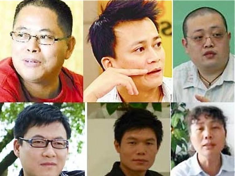<a><img src="https://www.theepochtimes.com/assets/uploads/2015/09/1106061611381813.jpg" alt="(From top L) Prominent writer Cao Tian, social commentator Li Chengpeng, chief editor/column writer of China Daily Wuyuesanren (Yao Bo), Chief Executive of Tianya forum's e_commerce Liang Suxin, retired steel worker Liu Ping. (Compiled by The Epoch Times)" title="(From top L) Prominent writer Cao Tian, social commentator Li Chengpeng, chief editor/column writer of China Daily Wuyuesanren (Yao Bo), Chief Executive of Tianya forum's e_commerce Liang Suxin, retired steel worker Liu Ping. (Compiled by The Epoch Times)" width="320" class="size-medium wp-image-1802989"/></a>