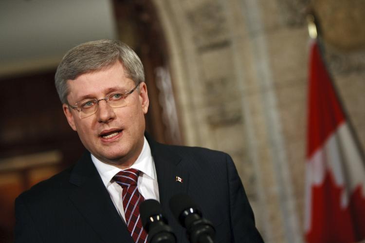<a><img src="https://www.theepochtimes.com/assets/uploads/2015/09/110880710.jpg" alt="Canadian Prime Minister Stephen Harper speaks to the media at a press conference in the foyer of the House of Commons in Ottawa. A reporter asked Harper what he thought about people being ejected from his rallies in London and Guelph, Ontario. Harper responded by suggesting people were being turned away rather than ejected. (Geoff Robins/AFP/Getty Images)" title="Canadian Prime Minister Stephen Harper speaks to the media at a press conference in the foyer of the House of Commons in Ottawa. A reporter asked Harper what he thought about people being ejected from his rallies in London and Guelph, Ontario. Harper responded by suggesting people were being turned away rather than ejected. (Geoff Robins/AFP/Getty Images)" width="320" class="size-medium wp-image-1805947"/></a>