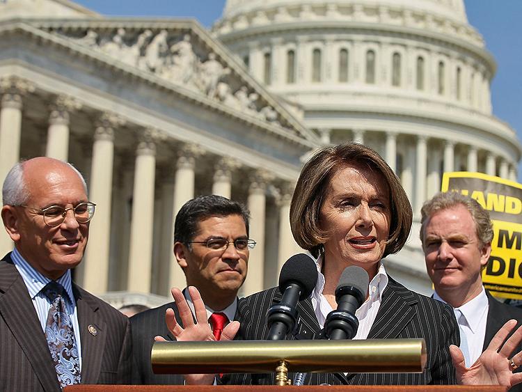 <a><img src="https://www.theepochtimes.com/assets/uploads/2015/09/112227540.jpg" alt="House Minority Leader Rep. Nancy Pelosi (D-CA) speaks during a news conference on Apr. 15 on Capitol Hill in Washington, D.C. House Democrats were calling on Republicans not to end Medicare.  (Alex Wong/Getty Images)" title="House Minority Leader Rep. Nancy Pelosi (D-CA) speaks during a news conference on Apr. 15 on Capitol Hill in Washington, D.C. House Democrats were calling on Republicans not to end Medicare.  (Alex Wong/Getty Images)" width="320" class="size-medium wp-image-1805496"/></a>