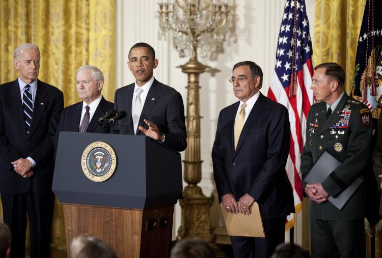 <a><img src="https://www.theepochtimes.com/assets/uploads/2015/09/113252186.jpg" alt="President Barack Obama announces four new appointments to the national security team in the East Room of the White House on Thursday afternoon. The president is joined by Vice President Joe Biden (L), Secretary of Defense Robert M. Gates (2L), Director of the Central Intelligence Agency (CIA) Leon Panetta (2R) and Army Gen. David Petraeus (R). (Brendan Smialowski/Getty Images)" title="President Barack Obama announces four new appointments to the national security team in the East Room of the White House on Thursday afternoon. The president is joined by Vice President Joe Biden (L), Secretary of Defense Robert M. Gates (2L), Director of the Central Intelligence Agency (CIA) Leon Panetta (2R) and Army Gen. David Petraeus (R). (Brendan Smialowski/Getty Images)" width="320" class="size-medium wp-image-1804779"/></a>