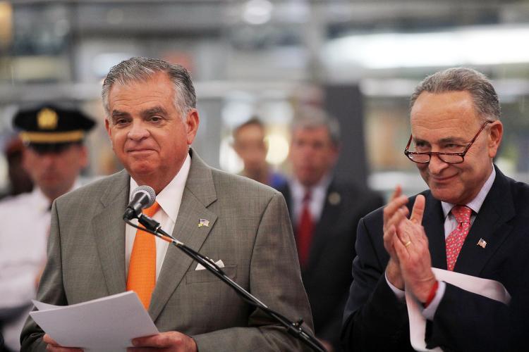 <a><img src="https://www.theepochtimes.com/assets/uploads/2015/09/113861278.jpg" alt="Transportation Secretary Ray LaHood (L) speaks to the media with U.S. Sen.Charles E. Schumer (D-NY) regarding national high-speed rail service on May 9 at Penn Station in New York City. (Spencer Platt/Getty Images)" title="Transportation Secretary Ray LaHood (L) speaks to the media with U.S. Sen.Charles E. Schumer (D-NY) regarding national high-speed rail service on May 9 at Penn Station in New York City. (Spencer Platt/Getty Images)" width="320" class="size-medium wp-image-1804248"/></a>