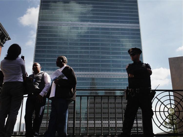<a><img src="https://www.theepochtimes.com/assets/uploads/2015/09/125633428.jpg" alt="A heavy police presence is stationed outside of the United Nations as world leaders arrive in New York, for the start of the UN General Assembly on Sept. 19, 2011, in New York City. (Spencer Platt/Getty Images)" title="A heavy police presence is stationed outside of the United Nations as world leaders arrive in New York, for the start of the UN General Assembly on Sept. 19, 2011, in New York City. (Spencer Platt/Getty Images)" width="320" class="size-medium wp-image-1797539"/></a>