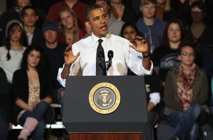 <a><img class="size-large wp-image-1783684" title="President Obama at University of Denver" src="https://www.theepochtimes.com/assets/uploads/2015/09/130444242.jpg" alt="President Obama" width="590" height="386"/></a>