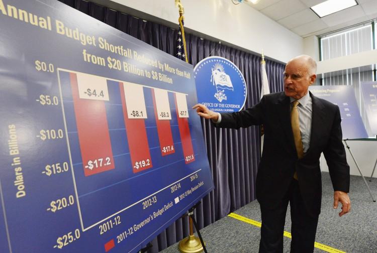 <a><img class="size-medium wp-image-1787497" title="Jerry Brown Reveals Revised California Budget Proposal" src="https://www.theepochtimes.com/assets/uploads/2015/09/144485622_JerryBrown.jpg" alt="Jerry Brown Reveals Revised California Budget Proposal" width="350" height="235"/></a>