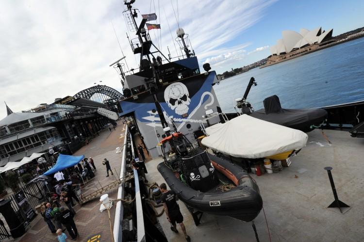 <a><img class="size-large wp-image-1772913" src="https://www.theepochtimes.com/assets/uploads/2015/09/151026731-1.jpg" alt="A general view shows the environmental activist Sea Shepherd's main ship, the Steve Irwin, docked at the Sydney harbor after arriving on Aug. 31, 2012. (Romeo Gacad/AFP/Getty Images)" width="590" height="392"/></a>