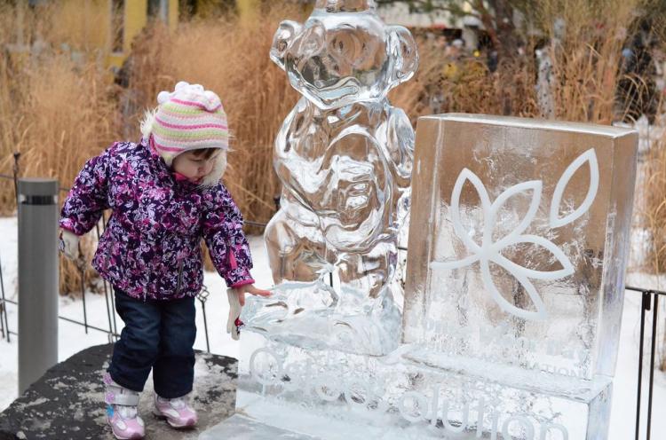 <a><img src="https://www.theepochtimes.com/assets/uploads/2015/09/5482246874_f7a778dd90_b.jpg" alt="A child checks out an ice carving at the sixth annual icefest in Yorkville Park, Toronto, on Feb. 27. Sculptors used everything from chainsaws and blowtorches to electric grinders and chisels to produce carvings at the three-day, circus-themed event. Elephants, a strongman, a fortune teller, and other circus favourites were carved from a huge 25,000 lb (1,100 kilo)-block of ice. (Gordon Yu/The Epoch Times)" title="A child checks out an ice carving at the sixth annual icefest in Yorkville Park, Toronto, on Feb. 27. Sculptors used everything from chainsaws and blowtorches to electric grinders and chisels to produce carvings at the three-day, circus-themed event. Elephants, a strongman, a fortune teller, and other circus favourites were carved from a huge 25,000 lb (1,100 kilo)-block of ice. (Gordon Yu/The Epoch Times)" width="320" class="size-medium wp-image-1807351"/></a>