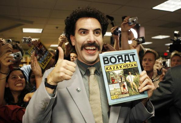 <a><img class="size-large wp-image-1789983" title=""BORAT: Touristic Guidings to Minor Nation of U.S. and A. and Touristic Guidings to Glorious Nation of Kazakhstan"" src="https://www.theepochtimes.com/assets/uploads/2015/09/77795512.jpg" alt="" width="590" height="400"/></a>
