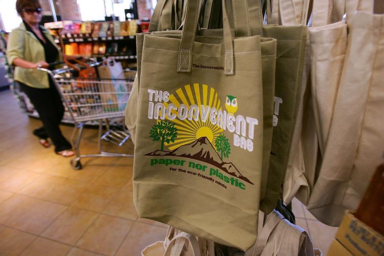 <a><img src="https://www.theepochtimes.com/assets/uploads/2015/09/80824009.jpg" alt="Reusable grocery bags made from neither paper nor plastic are sold at a Whole Foods Market natural and organic foods store which is ending the use of disposable plastic grocery bags in its 270 stores in the US Canada and UK on Earth Day, April 22, 2008 in California. (David McNew/Getty Images)" title="Reusable grocery bags made from neither paper nor plastic are sold at a Whole Foods Market natural and organic foods store which is ending the use of disposable plastic grocery bags in its 270 stores in the US Canada and UK on Earth Day, April 22, 2008 in California. (David McNew/Getty Images)" width="320" class="size-medium wp-image-1818084"/></a>