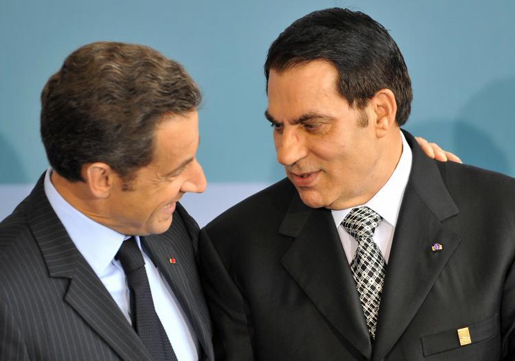 <a><img src="https://www.theepochtimes.com/assets/uploads/2015/09/81920938.jpg" alt="France's President Nicolas Sarkozy (L) welcomes Tunisia's President Zine El Abidine Ben Ali back in July 13, 2008 at the Grand Palais in Paris. (Dominique Faget/Getty Images )" title="France's President Nicolas Sarkozy (L) welcomes Tunisia's President Zine El Abidine Ben Ali back in July 13, 2008 at the Grand Palais in Paris. (Dominique Faget/Getty Images )" width="320" class="size-medium wp-image-1809500"/></a>
