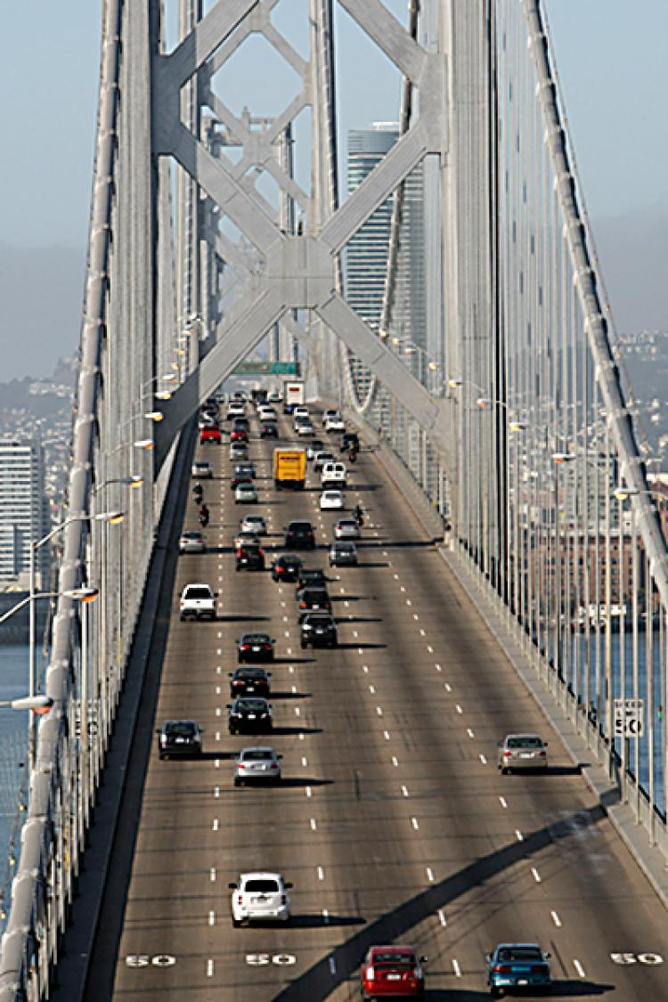<a><img src="https://www.theepochtimes.com/assets/uploads/2015/09/90436861.jpg" alt="The San Francisco Bay Bridge, a major traffic artery in and out of San Francisco, was closed indefinitely after a steel piece and a cable broke loose from the bridge. (Justin Sullivan/Getty Images)" title="The San Francisco Bay Bridge, a major traffic artery in and out of San Francisco, was closed indefinitely after a steel piece and a cable broke loose from the bridge. (Justin Sullivan/Getty Images)" width="320" class="size-medium wp-image-1825539"/></a>