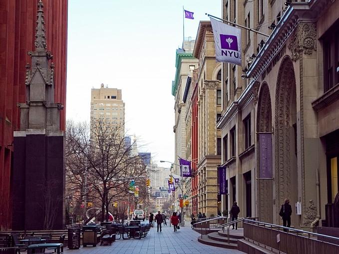 <a><img class="size-full wp-image-1790685" title="A view of the NYU campus on the southeast side of Washington Square park at the Henry Kaufman Management Center building." src="https://www.theepochtimes.com/assets/uploads/2015/09/BChasteen_NYU-Expansion.jpg" alt="" width="679" height="509"/></a>